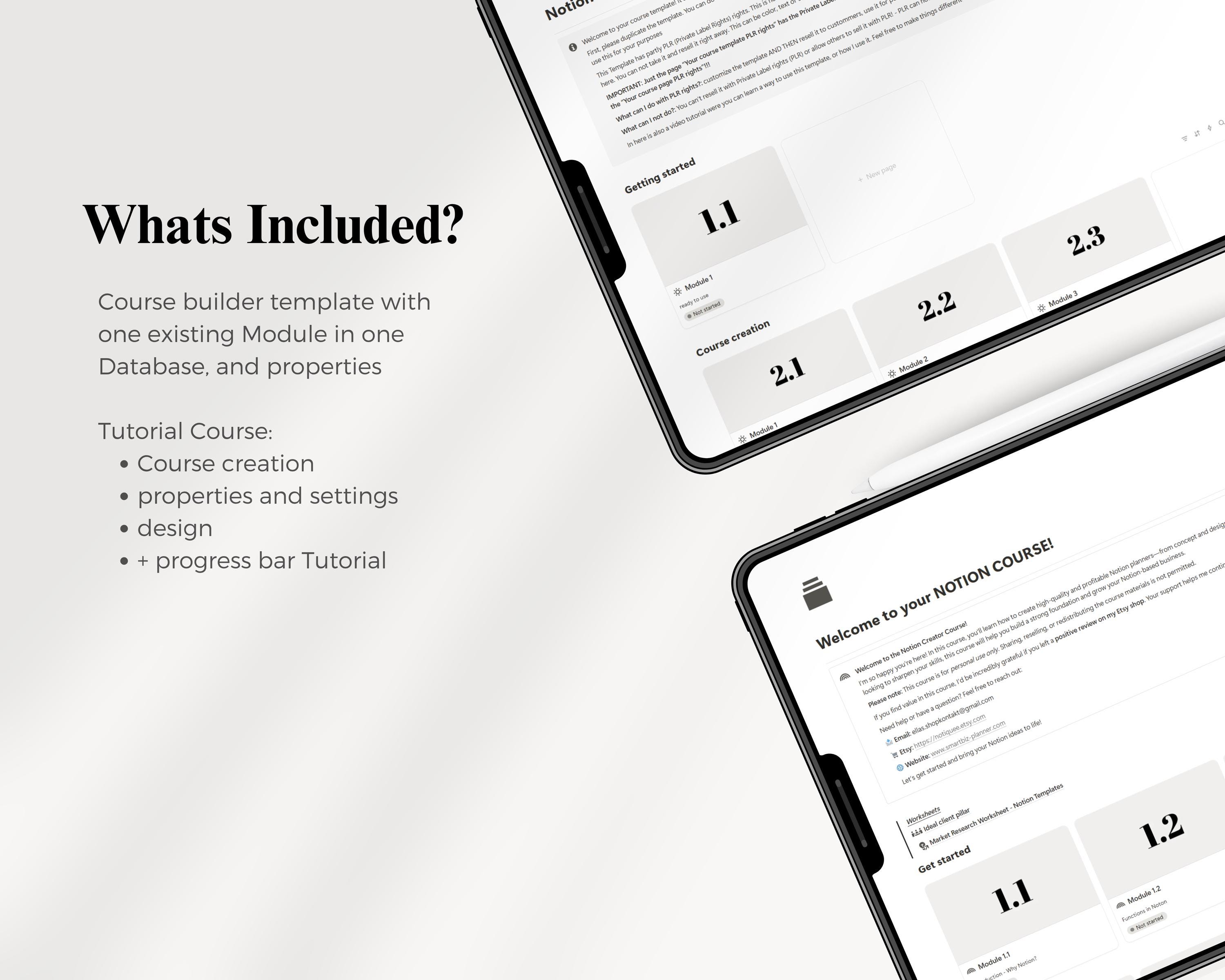 Online Course Toolkit | Create &sell Digital Courses | Notion Template ...