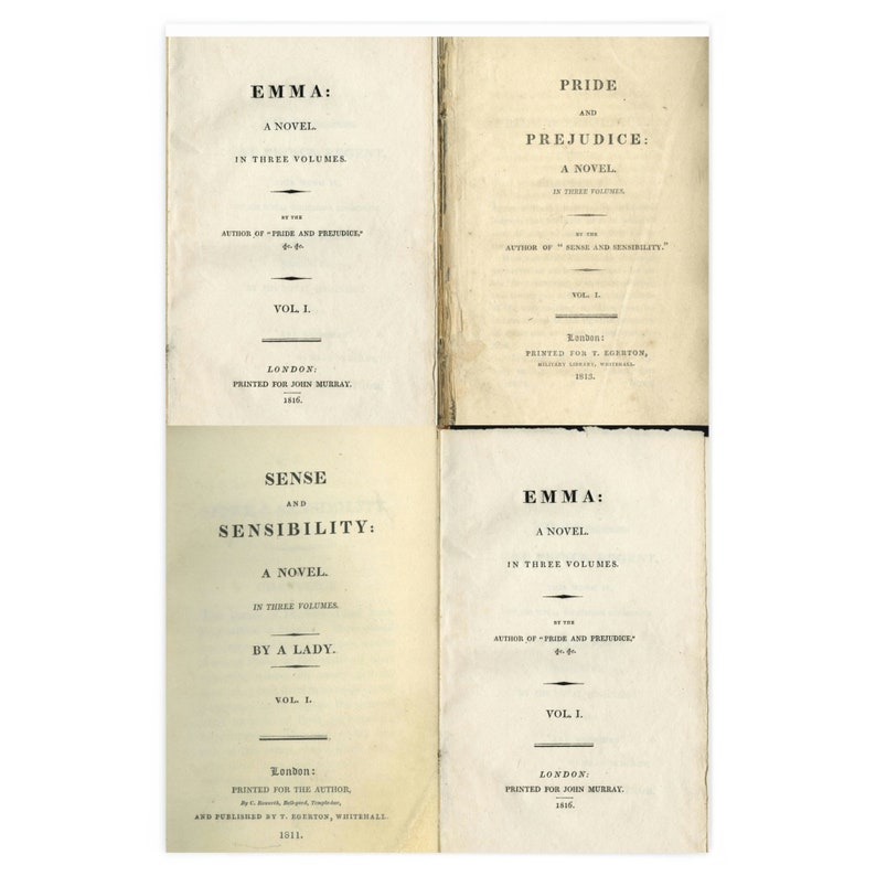 Jane Austen Wrapping Paper Regency/title Etsy