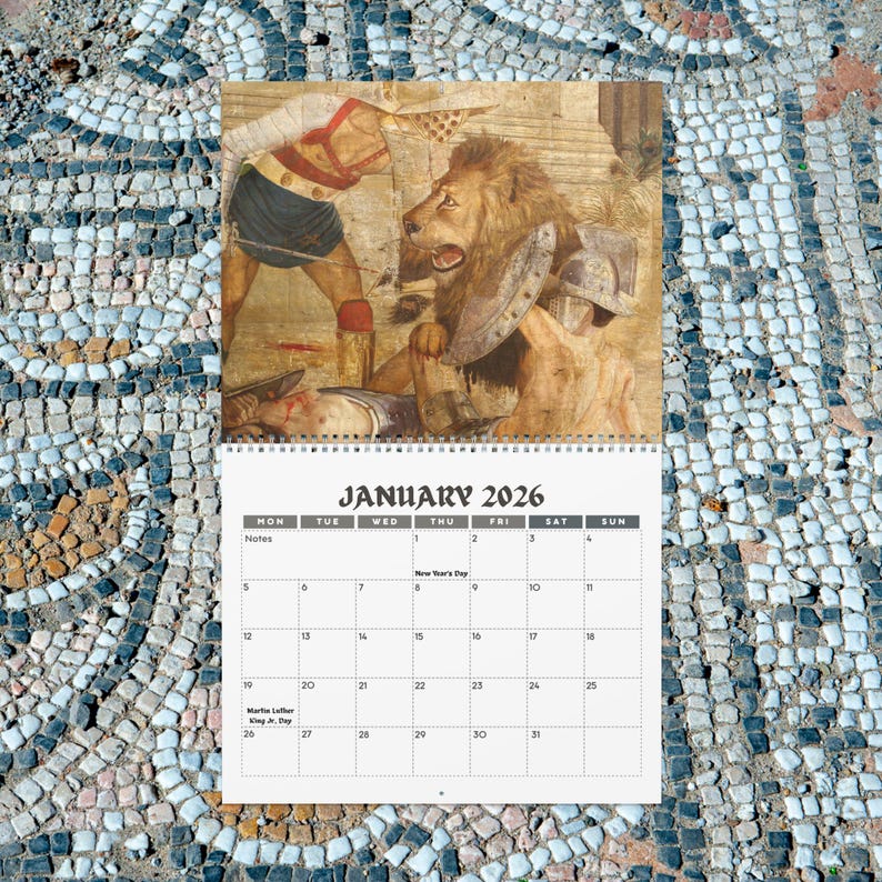 Ancient Rome 2026 Monthly Wall Calendar - History, Gift, Ancient ...