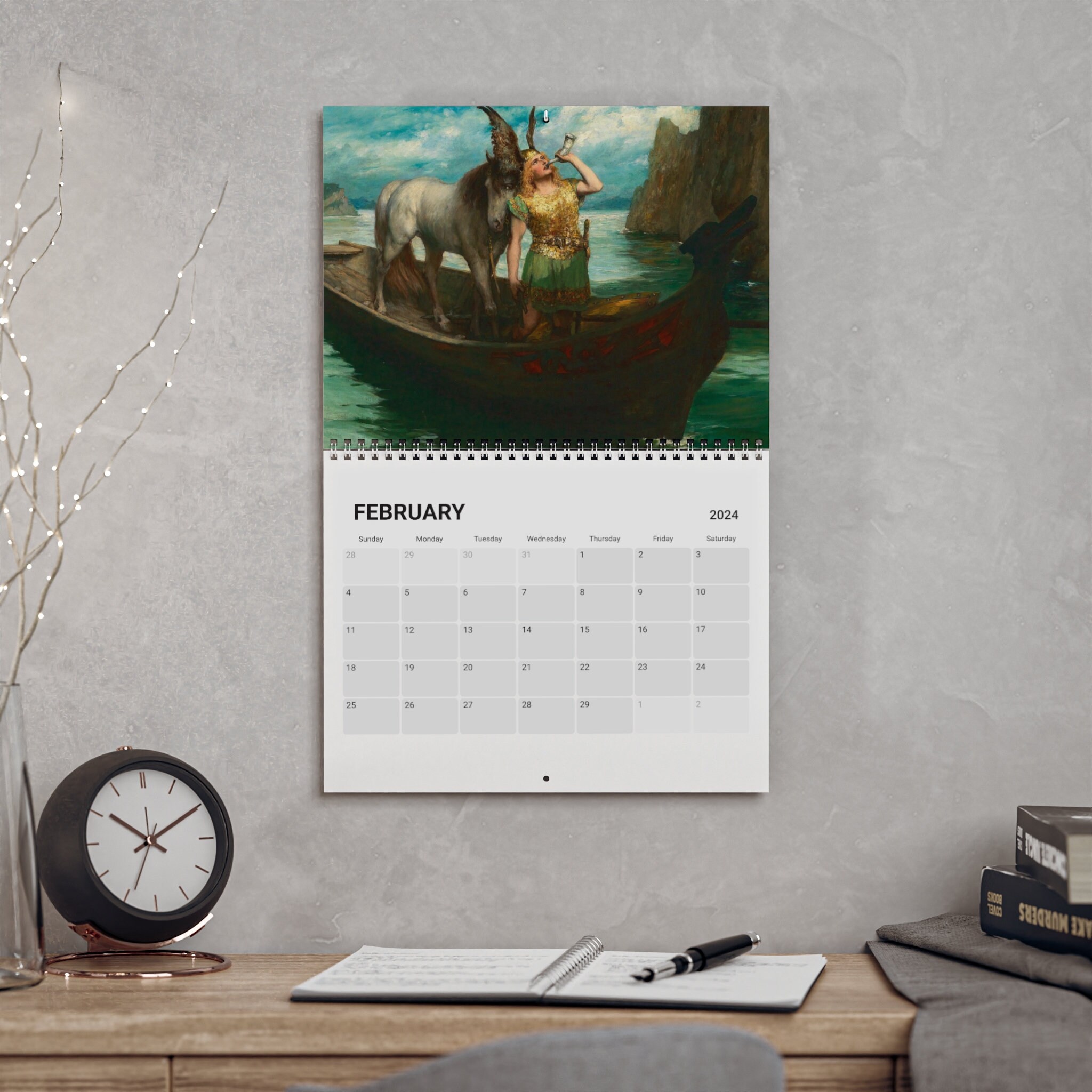 Viking Calendar - Etsy