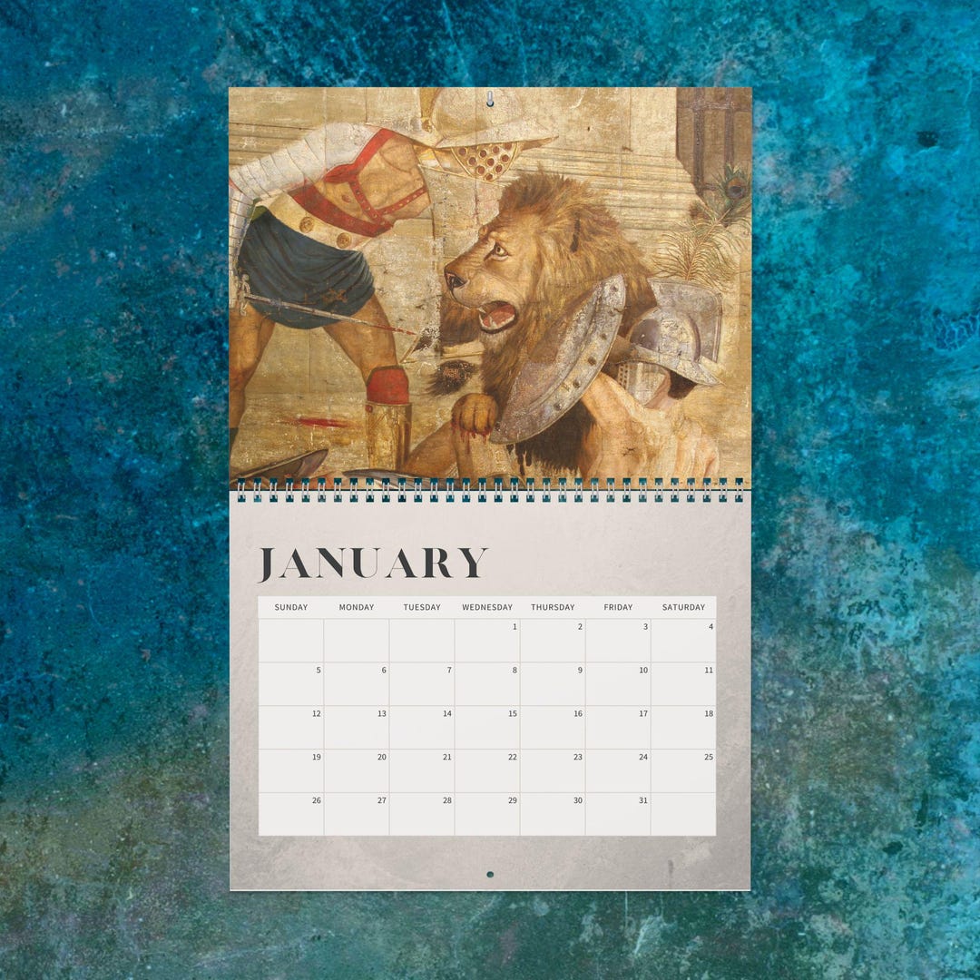 Ancient Rome 2025 Wall Calendars (2 Sizes) History/myth/legend/coliseum