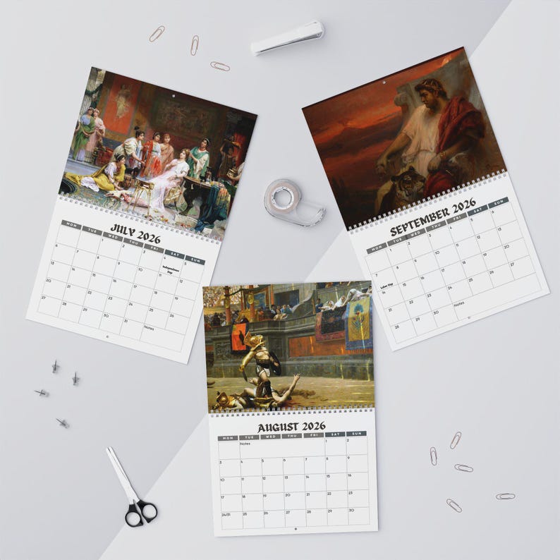 Ancient Rome 2026 Monthly Wall Calendar - History, Gift, Ancient ...