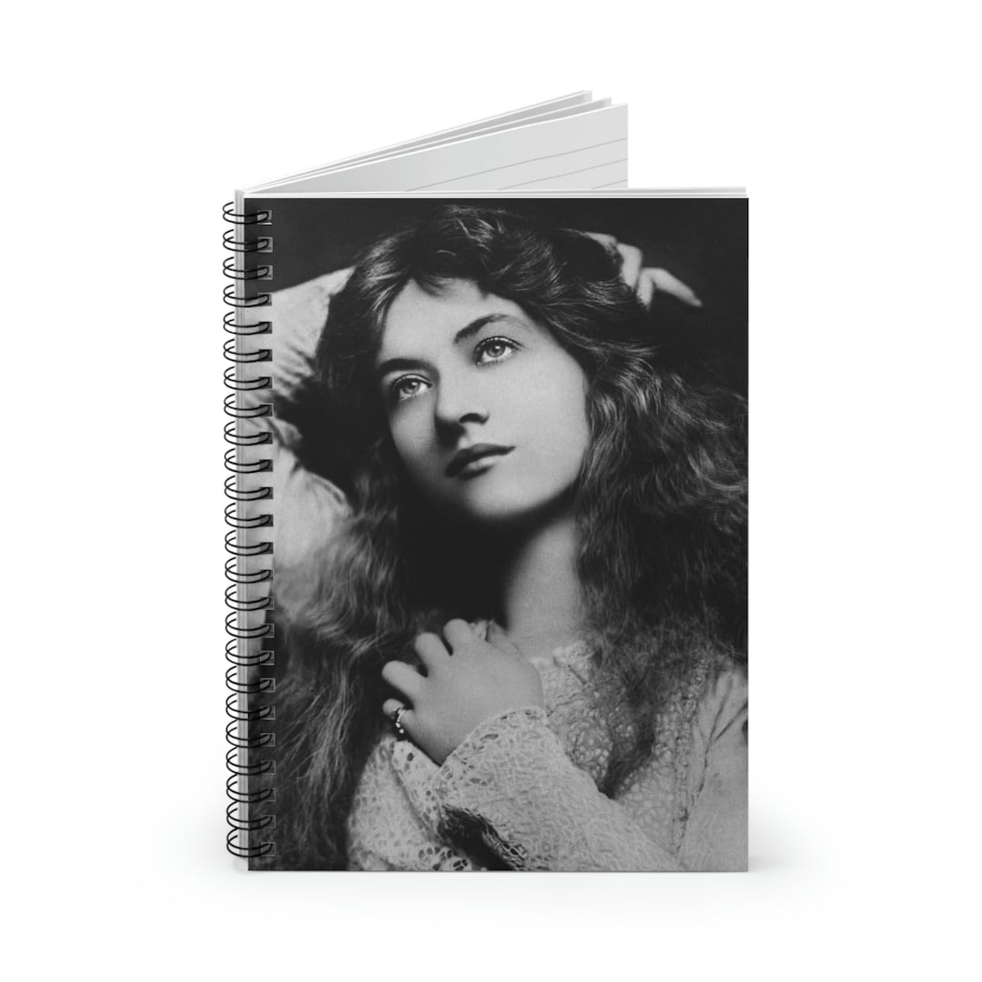 Maude Fealy Spiral Notebook - Ruled Line  Actress/film/oldies/silent/movie/american/stage/broadway/vintage/actor/hollywood  - Etsy, image size:1080x1080
