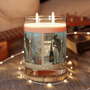 Zenobia&#39;s Last Look on Palmyra Scented Apothecary Candle - Full Glass, 11oz Medieval/Ancient/Rome/Syria/Romance/Gift/Vintage/History