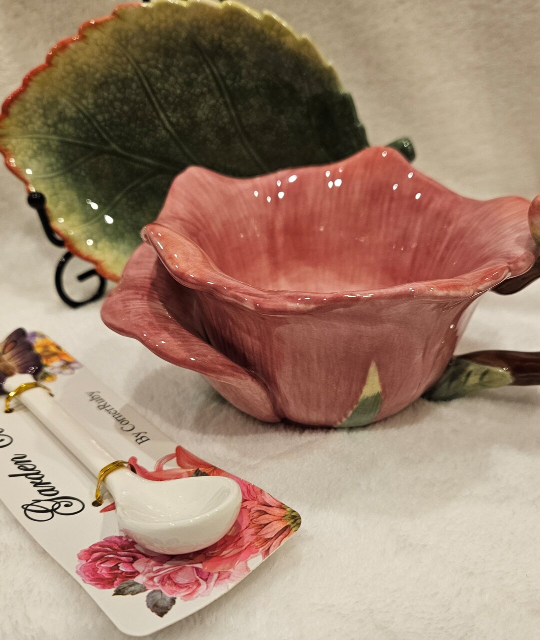 Corner Ruby Teacup Garden Collection Purple. Etsy