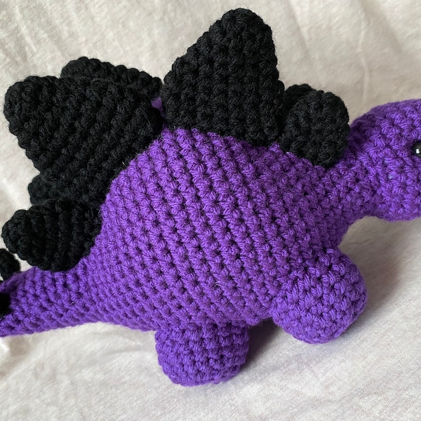 Crochet Stegosaurus Plush