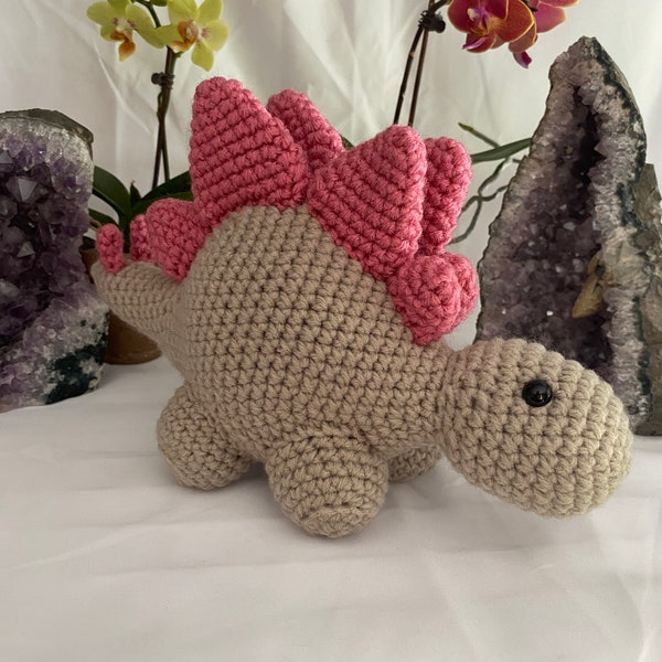 Crochet Stegosaurus Plush