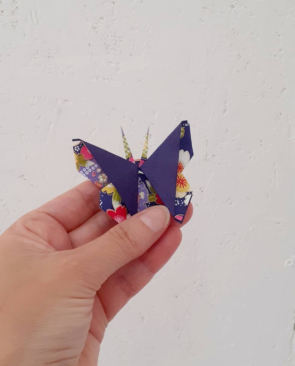 How To Make An Easy Origami Butterfly — Gathering Beauty