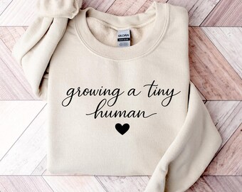 Moletom para gestante, blusa para anunciar a gravidez, presente para futura mamãe, chá de bebê ou Dia das Mães