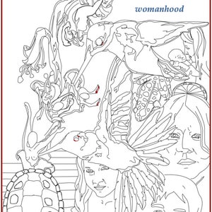 Indigenous Womanhood Learning and Growth Art Lesson