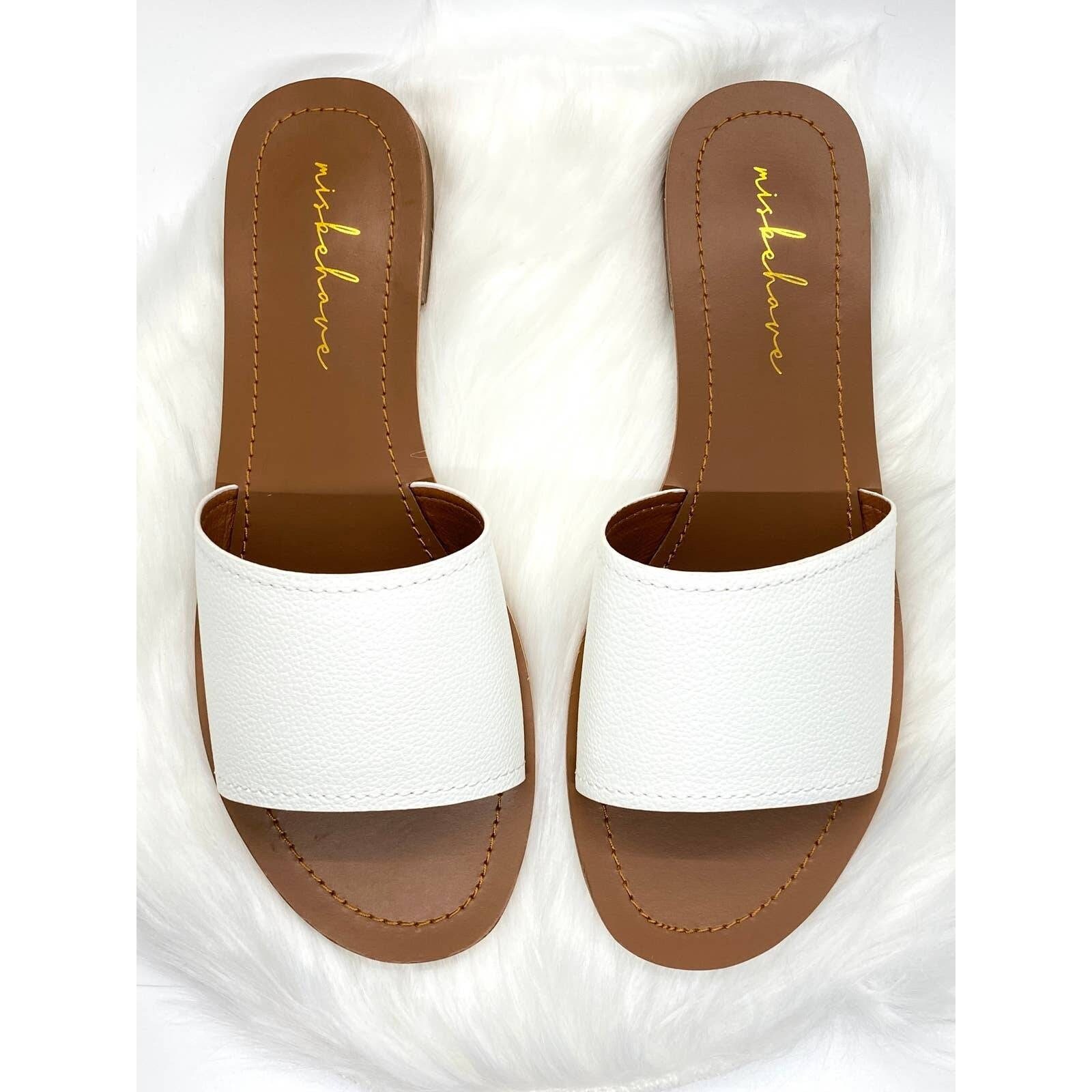 white sandals summer