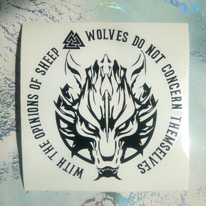 Fenrir" Sticker For Sale By Sandarmi