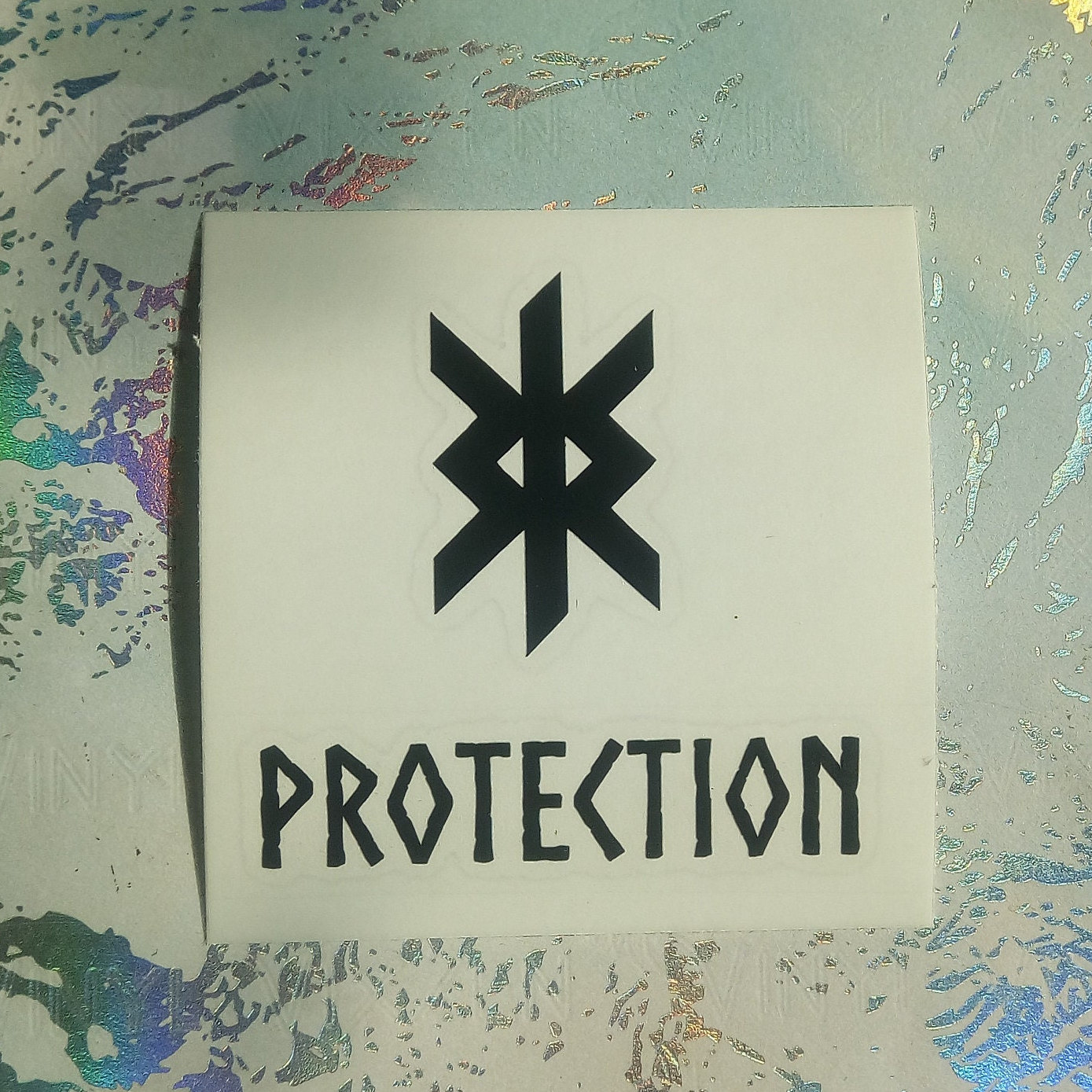 Bind Rune for Protection | Bind Runes Permanent Vinyl Decals With ...