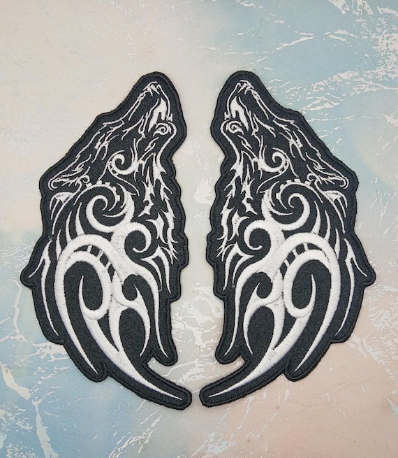 Écusson Patch Brodé Berger Allemand Poils Longs Berger