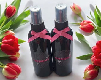 Handemade highly scented room spray.