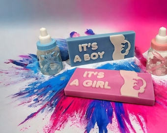 It's a boy or girl large wax snapbar.