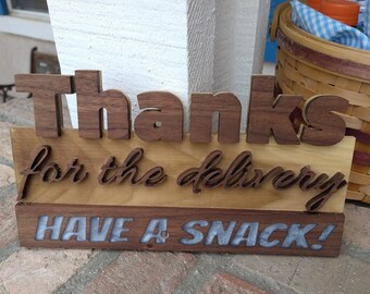 Custom front porch sign