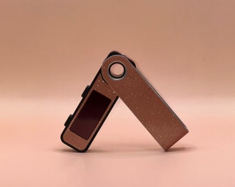 Funda protectora para billetera criptográfica Ledger Nano S Plus (en blanco o con símbolo) - Color a elegir - Envío gratuito