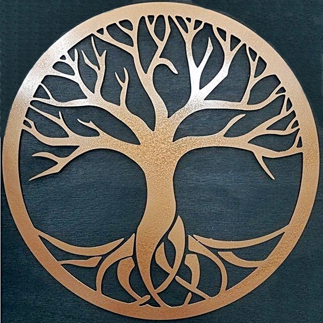 Tree of life 7 sizes SVG DXF Pdf Eps Png Jpeg Laser Etsy