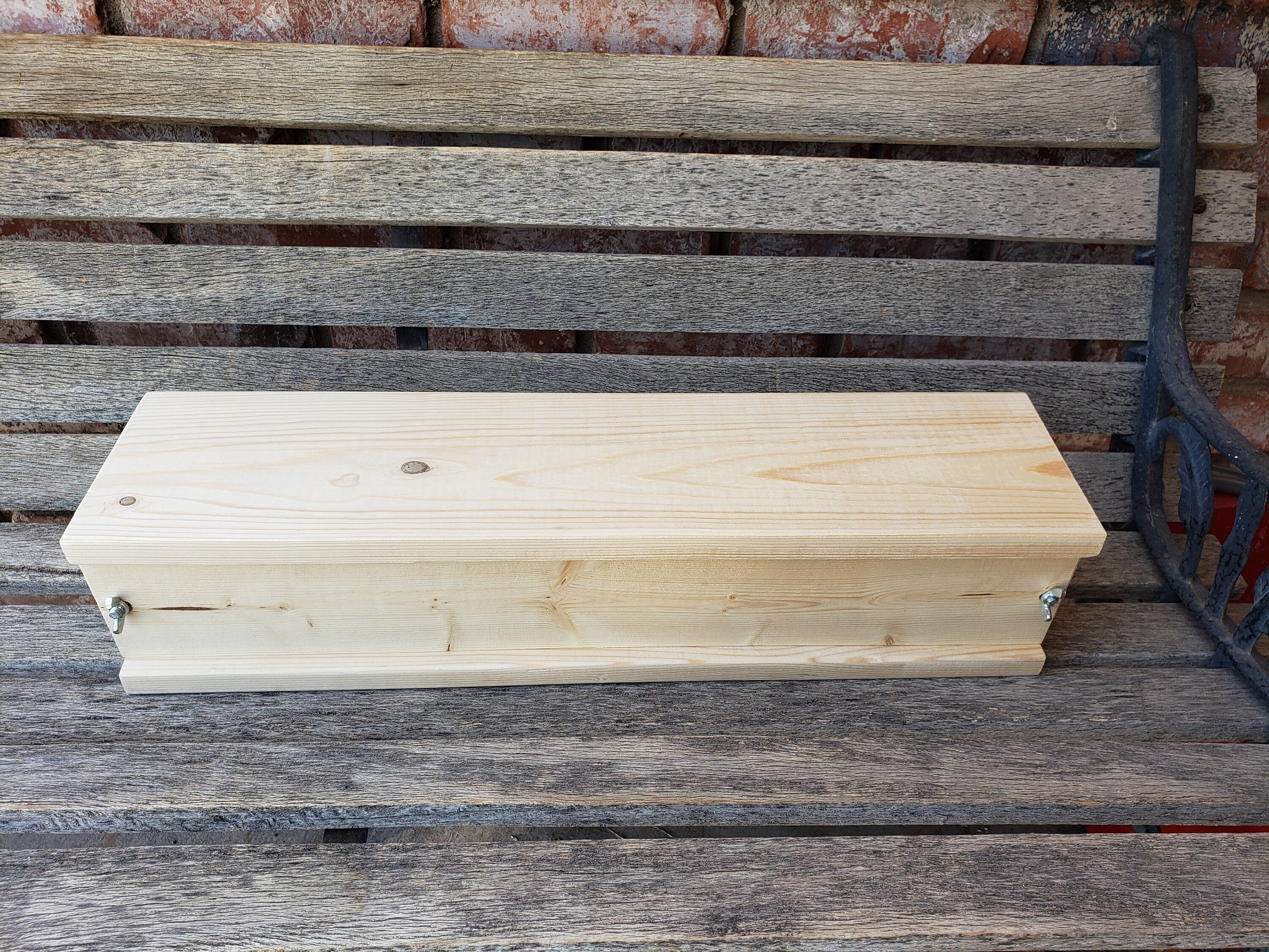 6 Lb Traditional Wooden Soap Box With Lid. Etsy