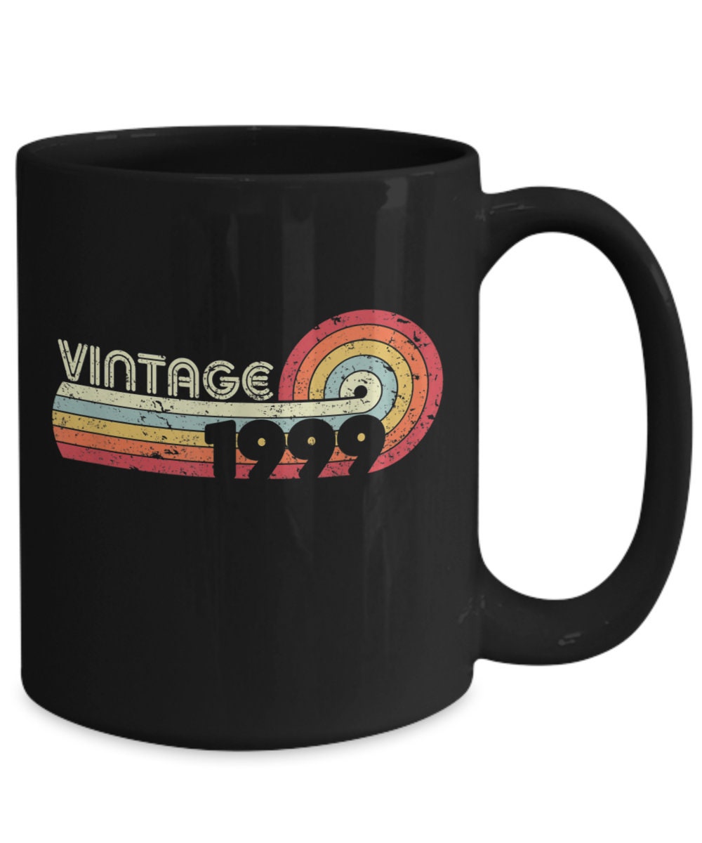 Vintage 1999 Birthday Mug Diner Coffee Mugs Heavy Retro Etsy UK