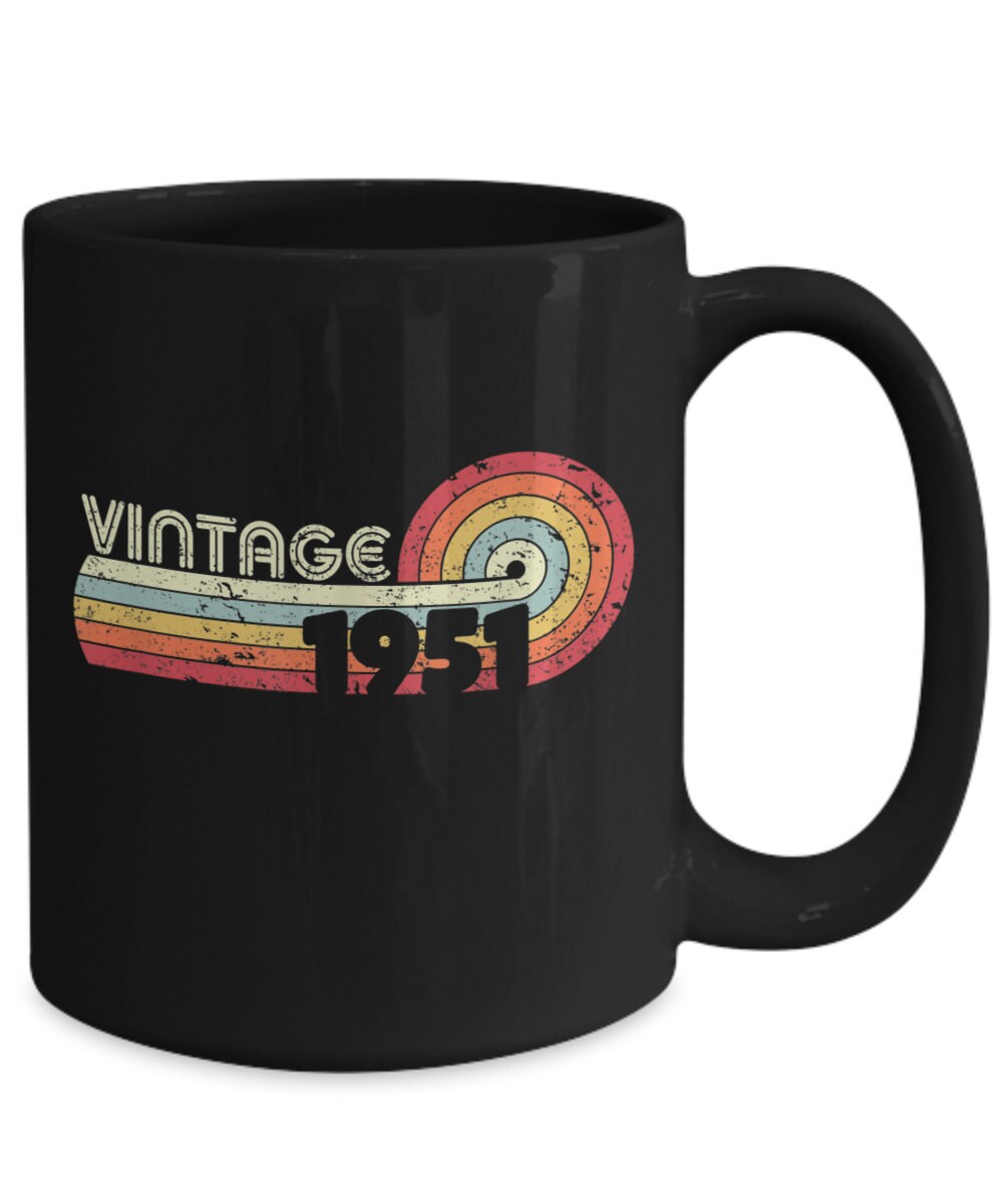 Vintage 1951 Birthday Mug Diner Coffee Mugs Heavy Retro Retro Mug vintage-1951-birthday-mug-diner-coffee-mugs-heavy-retro-retro-mug