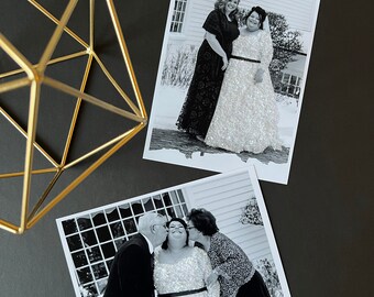 11x11 Custom Diamond Dusted Photo, Diamond Dust, Diamond Dusted Photo, Glitter Photo, 3D Wedding Photo