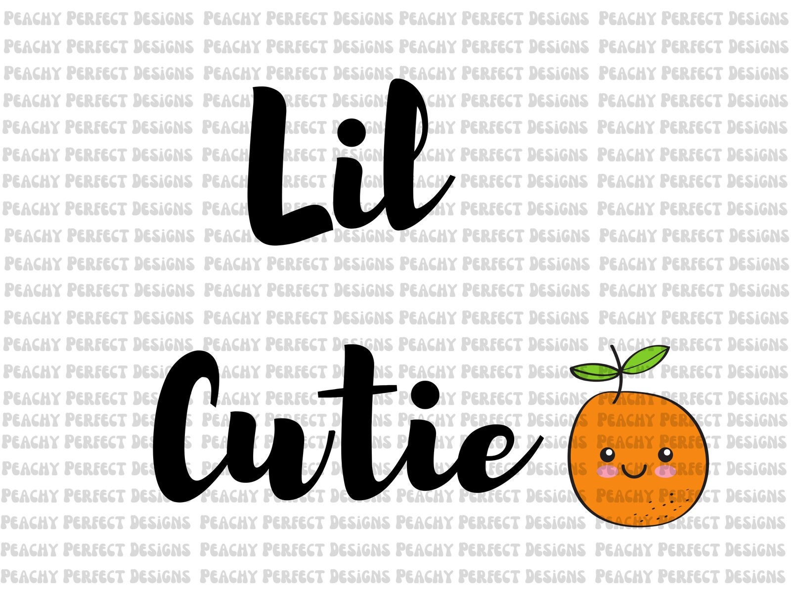Lil Cutie SVG PNG FILE - Etsy