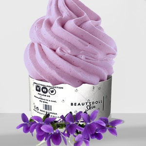 Whipped Body Butter, Lavendel Körperbutter, Körperbutter für alle Hauttypen, Körperbutter Behandlung, Muttertagsgeschenke