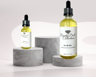 Hair Oil |  Castor Oil, Natural Hair Growth Oil | Vegan Hair Oil