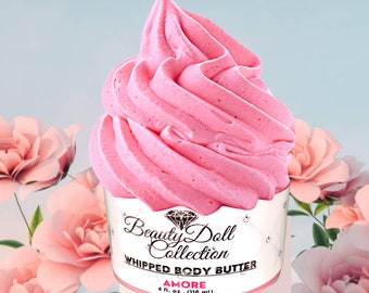 Whipped Body Butter, Amore Body Butter, Body Butter for all skin types, Body Butter Treatment, Shea Butter Cocoa Butter