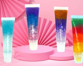 Glam Doll Glossy Glitter Lipgloss Wholesale, 15ml vorgefüllte Squeeze Tube