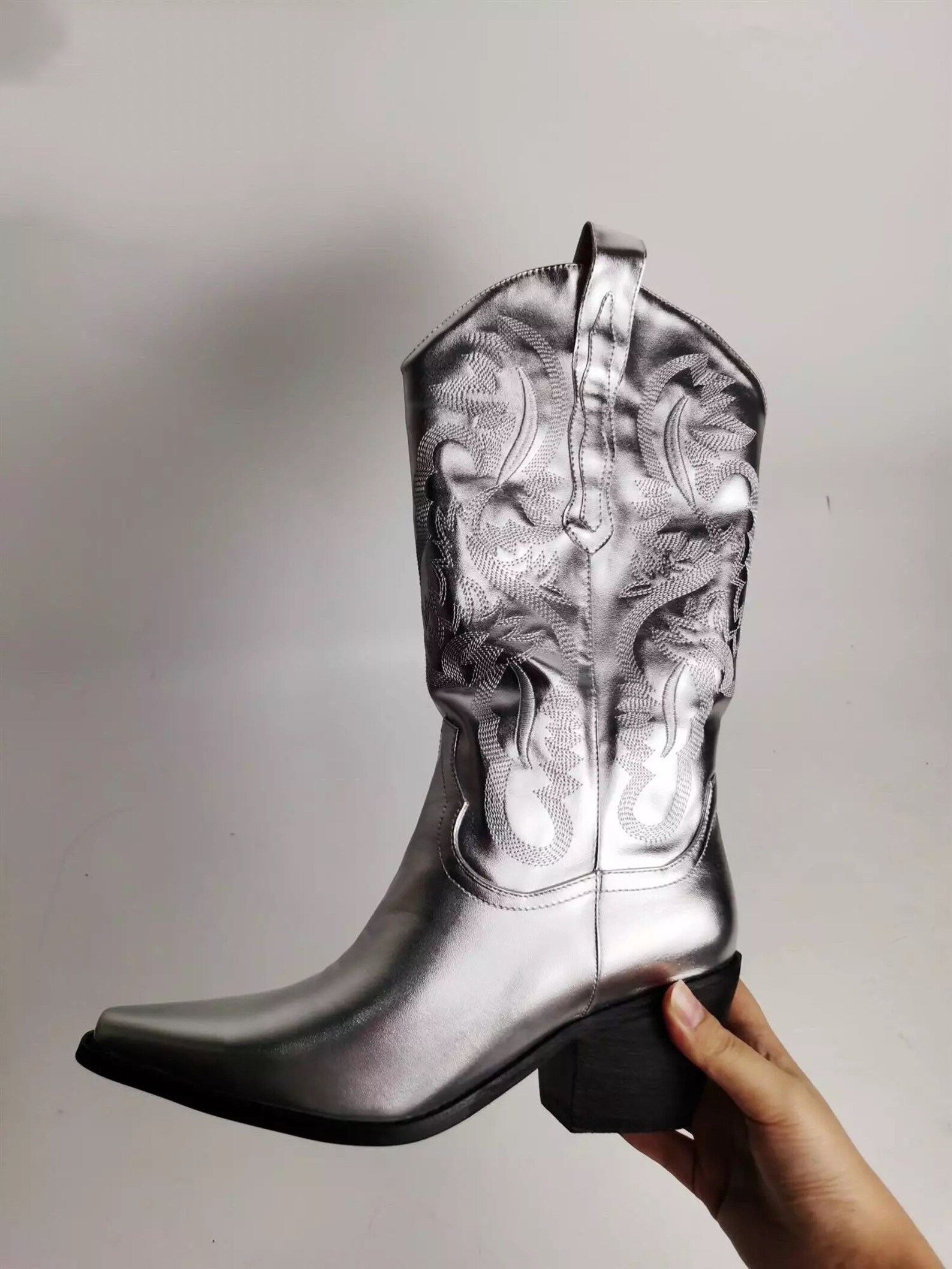 silver boots uk