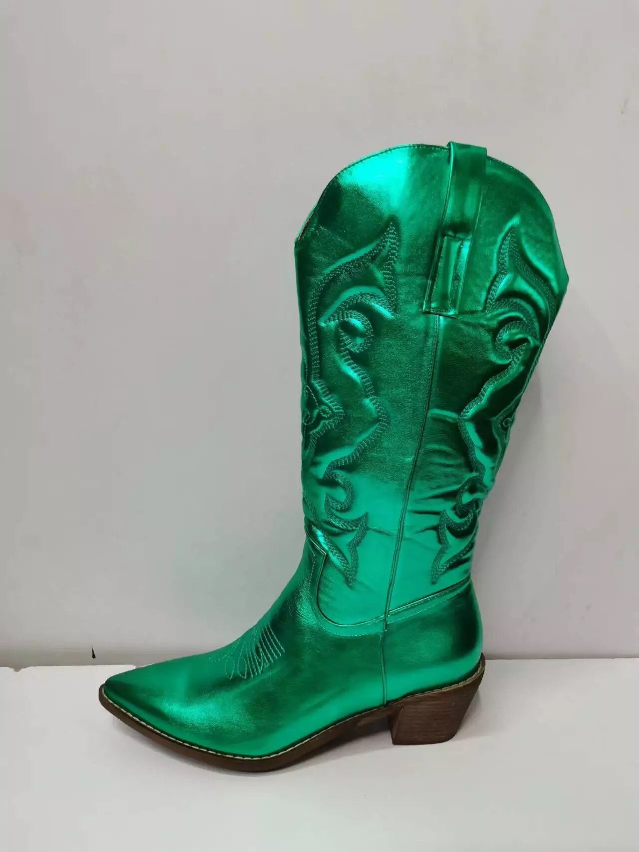 Cowboy western laarzen groen - Etsy Nederland