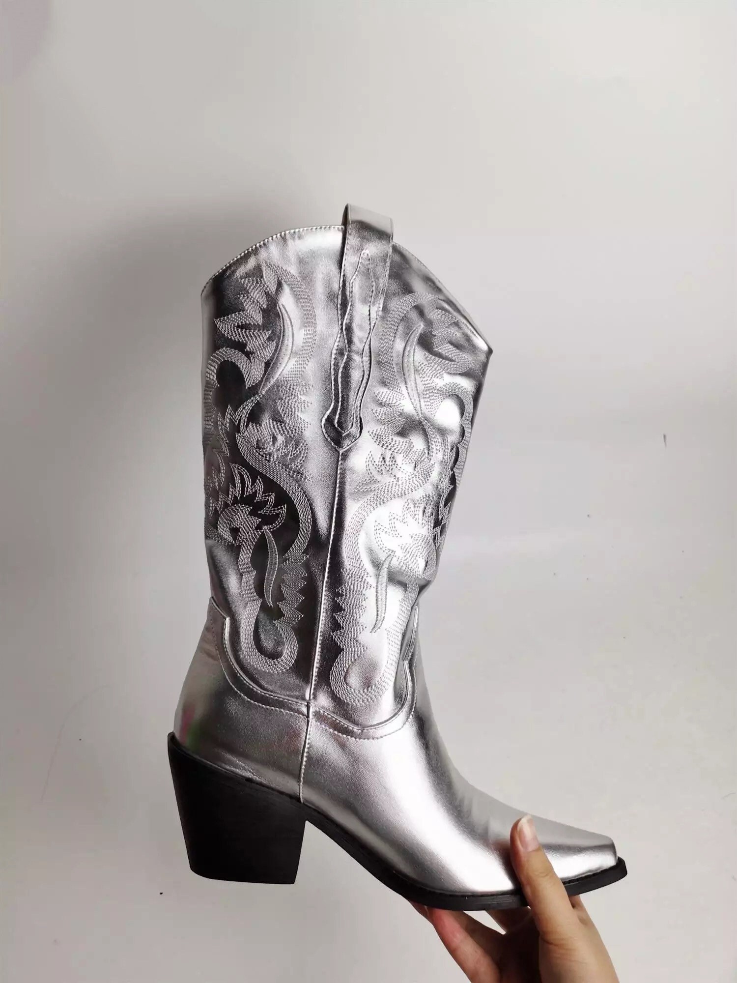 silver boots uk