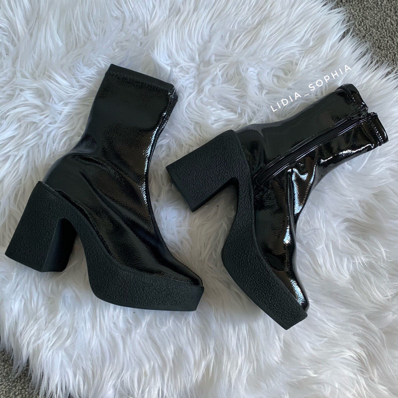 70s style booties
