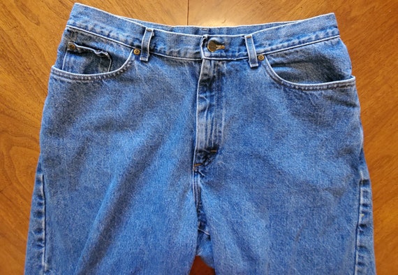 Genuine LL Bean vintage 1980's jeans Double L Cla… - image 1