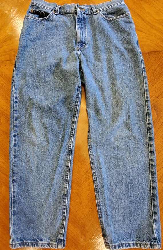 Vintage 1990s L.L. Bean High-Waisted Jeans 100% Co