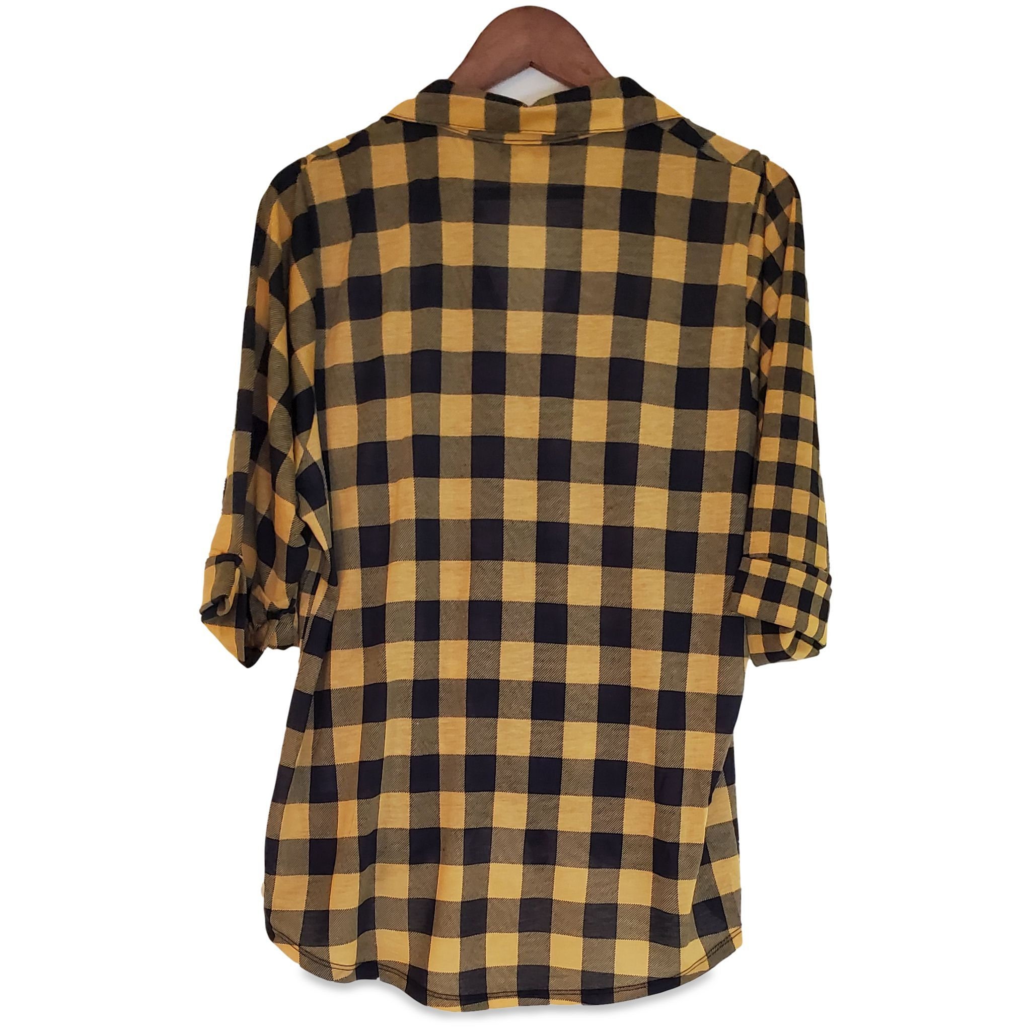 Women's Plus Size Plaid Shirt - Etsy 