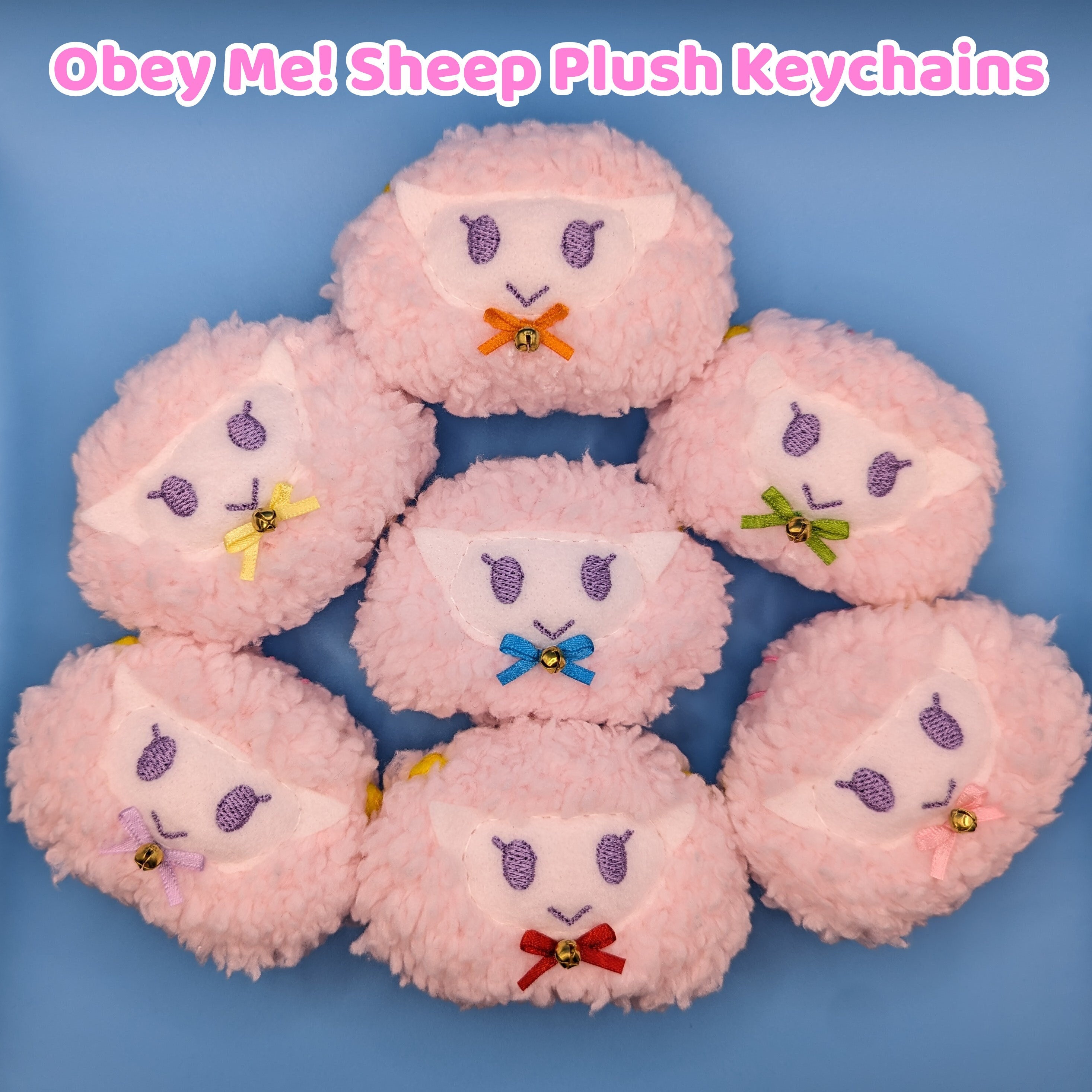 obey me でっかい羊ぬいぐるみ 3種類セット Obey Me! Lucifer MC chan Big Sheep Plush Doll SEGA Limited | eBay