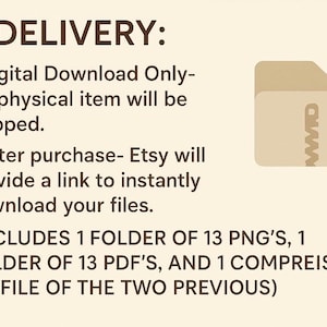 Cookie Order Form - Printable PDF & PNG (Digital Download) Includes 13 Designs - Decorated Sugar Cookies image 6