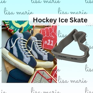 Hockey Ice Skate Cookie Cutter - Hockey - Sport