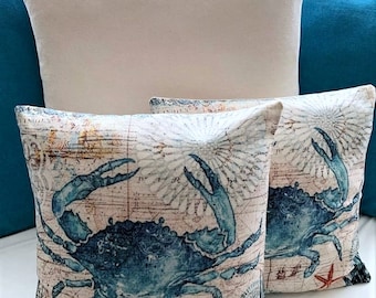 ocean themed pillows