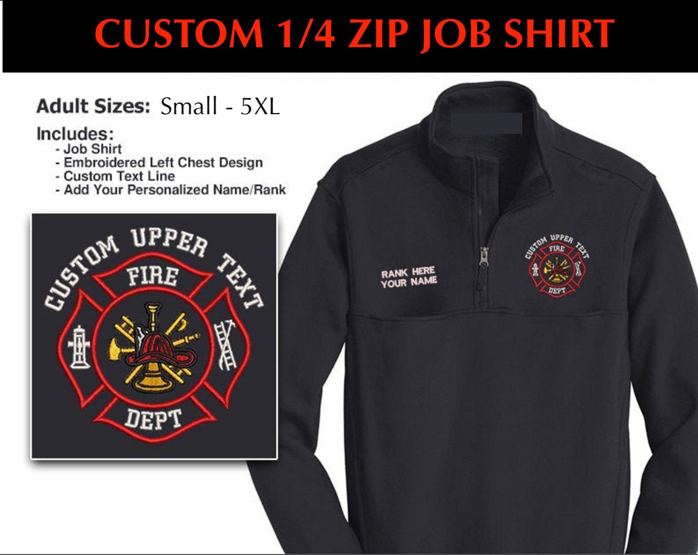 Fire EMS Paramedic Custom Job Shirt Etsy