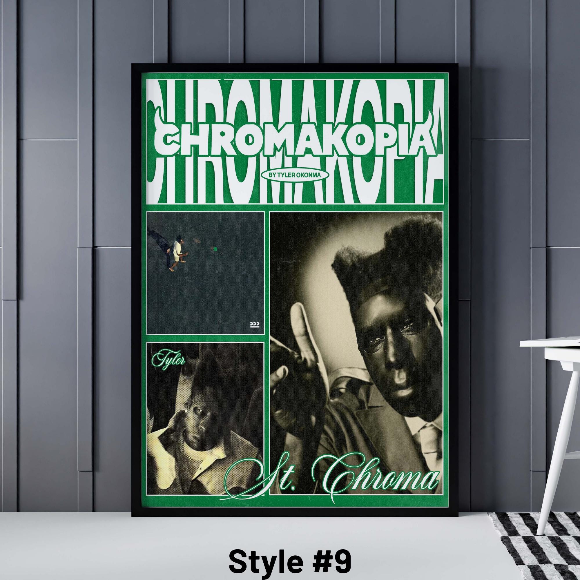 Tyler the Creator Chromakopia Poster, Chromakopia Album Poster