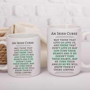 Irish Curse Mug, Old Irish Curse, Funny Irish Curse, Irish Gift, St Patricks Day