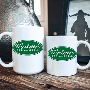 Merlotte&#39;s Bar & Grill Mug, 11 oz, 15 oz, True Blood Show, True Blood Fan Gift