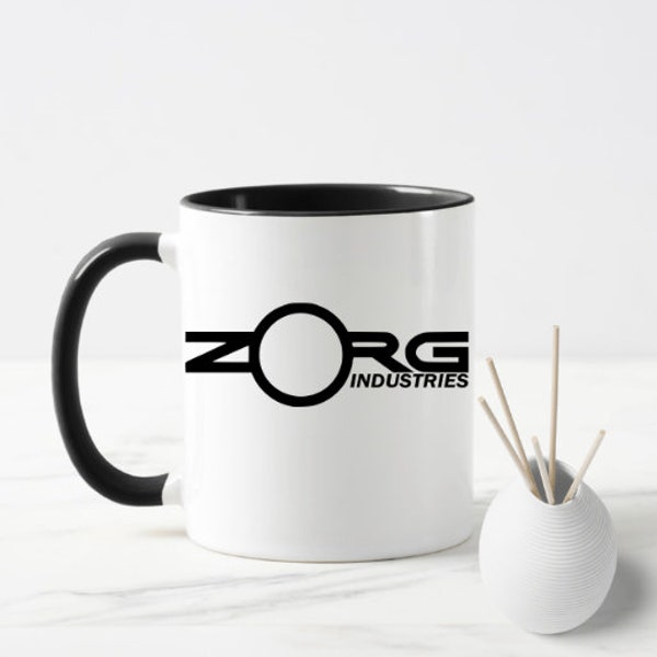 Zorg Industries, Fifth Element Movie, Zorg Industries Logo Mug, 11oz, 15oz