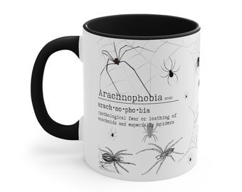 Arachnophobie Becher, Spinnen Becher, Spinnen, Angst vor Spinnen, Spinnen Becher