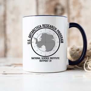 US Antarctica Research Program, Outpost 31 Mug, The Thing Mug, Gift for The Thing Movie Fan